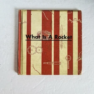 Vintage 1961 WHAT IS A ROCKET Theodore Munch What Is It Children's Series - Foto 1 di 16