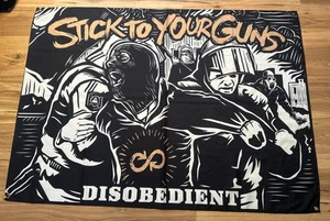 Stick To Your Guns Ungehorsam Wandflagge Hardcore Band Album - Bild 1 von 5