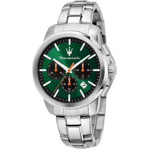 HERREN CHRONOGRAPH UHR MASERATI R8873621043 42 GRÜN ORIGINAL PE 2025 - Bild 1 von 6