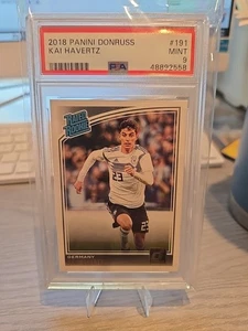 Panini Donruss Kai Havertz #191 2018 PSA 9 - Imagen 1 de 2