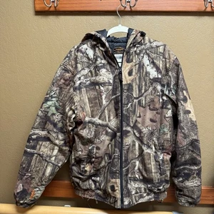 Yukon Gear Men’s Medium Camo Hunting Coat Mossy Oak - Picture 1 of 5