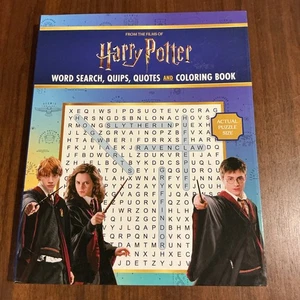 Neu Harry Potter Wortsuche Sprüche, Zitate und Malbuch Editoren des Donners - Bild 1 von 8