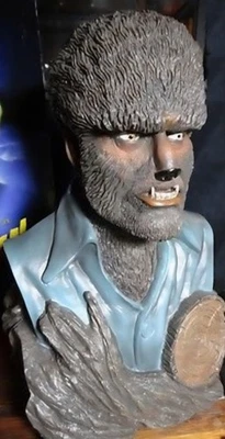 NUEVO SIN PRECIO BASE! Banco de monedas Wolfman Bust X-Plus monstruos universales juguetes SOTA Foto 1 de 2