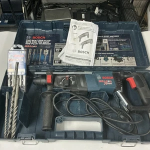 Bosch Bulldog Extreme Hammer Drill w/ Case & Manual (11255VSR) - Plus Bits - Picture 1 of 4