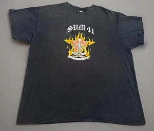 Maglietta Vintage 2001 Sum 41 All Killer No Filler Pop Punk Rock Emo Grunge Y2K - Foto 1 di 10
