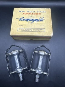 Pedales Campagnolo 1037/a Record Strada Superleggeri SL NUEVOS - Imagen 1 de 15