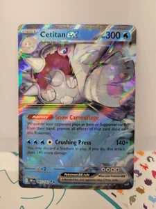 Cetitan ex 65/182 Destined Rivals Holo Pokemon Card COMBINED SHIP B - Picture 1 of 3