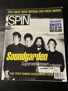 SPIN MAGAZINE July 1996 Soundgarden Cover Chris Cornell / Beck / Oasis / - Bild 1 von 14