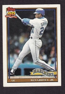 1991 Topps Baseball card #790 Seattle Mariners Ken Griffey Jr - Picture 1 of 2