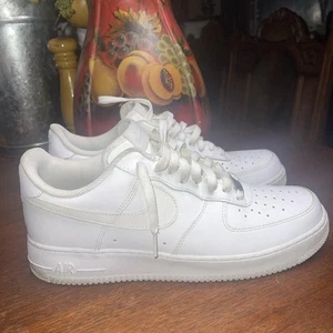Nike Air Force 1 Low '2019 Sportschuhe dreifach weiß 315122-111 Herren Größe 10 - Bild 1 von 6