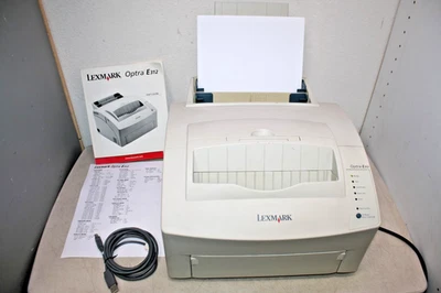 Lexmark OPTRA E312L Monochrome Laser Printer- Tested/Working - Image 1 of 4