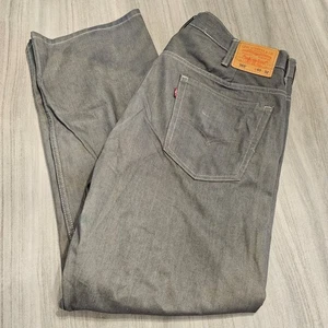 Levi's 569 Loose Straight Fit Jeans Mens 40x32 Gray Denim Cotton Casual - Picture 1 of 9