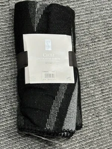 Cecile Tribal Throw Blanket, 50 x 60 Inches, Black and Gray A1000552 - Picture 1 of 3