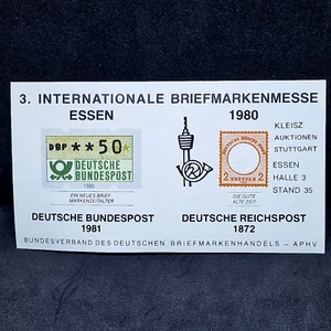 Germany 1980 - Deutsche Bundespost Stamps Block - Picture 1 of 4