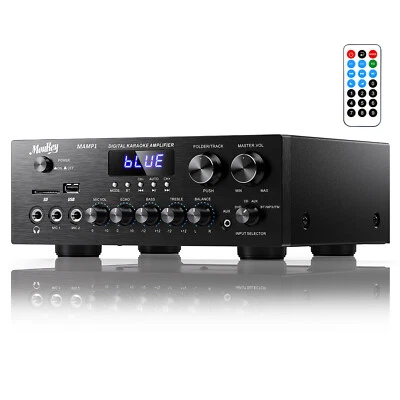Moukey MAMP1 Bluetooth 220W Leistungsverstärker Verstärker Dual Kanal Receiver - Bild 1 von 4