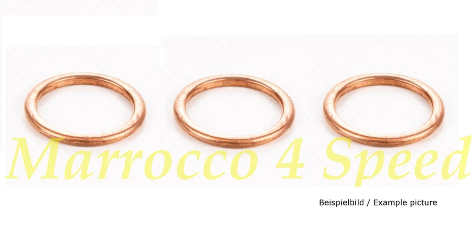 Juego de 3 juntas colector escape BMW K75 C S RT /2 1984-1996 Foto 1 de 1