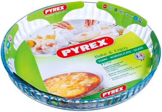 Pyrex Stampo per Dolci Crostata in Vetro 27 cm colore Trasparente - BAKE & ENJOY - Immagine 1 di 1