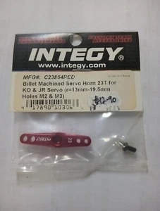 Machined Servo Horn For Ko & Jr Servo 23t C23854RED - Picture 1 of 5