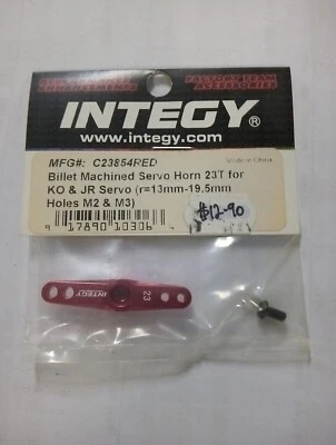 Machined Servo Horn For Ko & Jr Servo 23t C23854RED - Image 1 of 4