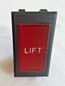 Thomas Built Buses TBB52003537 LIFT Red Pilot Light Switch - 14V LED - Picture 1 of 4