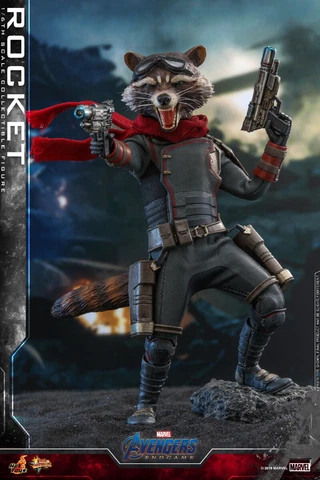 Hot Toys Avengers: Endgame - Rocket 1/6th Scale Collectible Figure MMS548 Cover