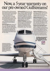 1991 Gulfstream Aircraft ad 5/26/2023xx - Picture 1 of 1