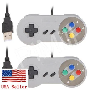 2 Stück SNES USB Game Controller Gamepad für PC Raspberry Pi US-Ware - Bild 1 von 4