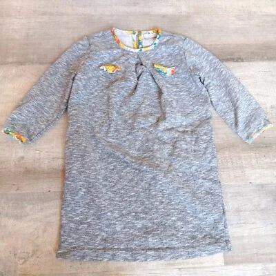 Stella McCartney Gray 100% Cotton Sweater Dress Long Sleeve  - Image 1 of 4