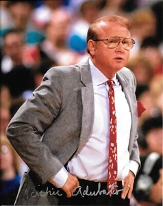 RICHIE ADUBATO SIGNED DALLAS MAVERICKS BASKETBALL COACH 8" x 10" PHOTO W/ COA - Picture 1 of 1