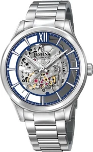 Nuevo reloj Festina automático esfera esqueleto/acero inoxidable F20630/3 para hombre - Imagen 1 de 1