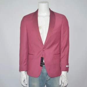 Neu mit Etikett ALFANI Slim Fit Stretch Dusty Rose Smoking Abend Sakko Blazer 36R - Bild 1 von 6