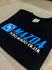 Mazda Toyo Kogyo Shirt Black 70s suit R100 Rx2 RX3 RX4 RX7 RX8 808 10a 12a 13b - Picture 1 of 3