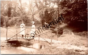 FOTO REAL POSTAL VINTAGE DE LUUTH LINCOLNSHIRE HUBBARDS HILLS - Imagen 1 de 2