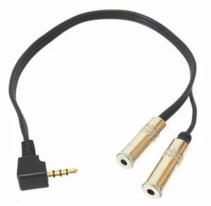iPhone/iPad Microphone Adapter Cable with Headphone Jack - Picture 1 of 4