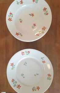 Porzellan Hutschenreuther Paul Müller Art Deco 5 Suppenteller u d 6 Essteller - Bild 1 von 3