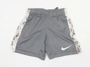 Nike Shorts Boys 4 Extra Small Gray Lightweight Gym Athletic Running Youth  - Picture 1 of 6