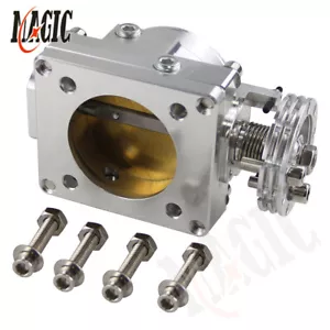 70mm Throttle Body For Nissan Silvia SR20 S13 S14 S15 SR20DET 200SX 240SX 89-04  - Picture 1 of 11