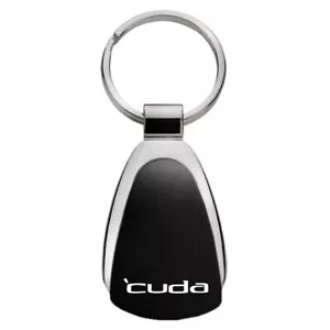 Plymouth Cuda Tear Drop Key Ring (Black) - Bild 1 von 2