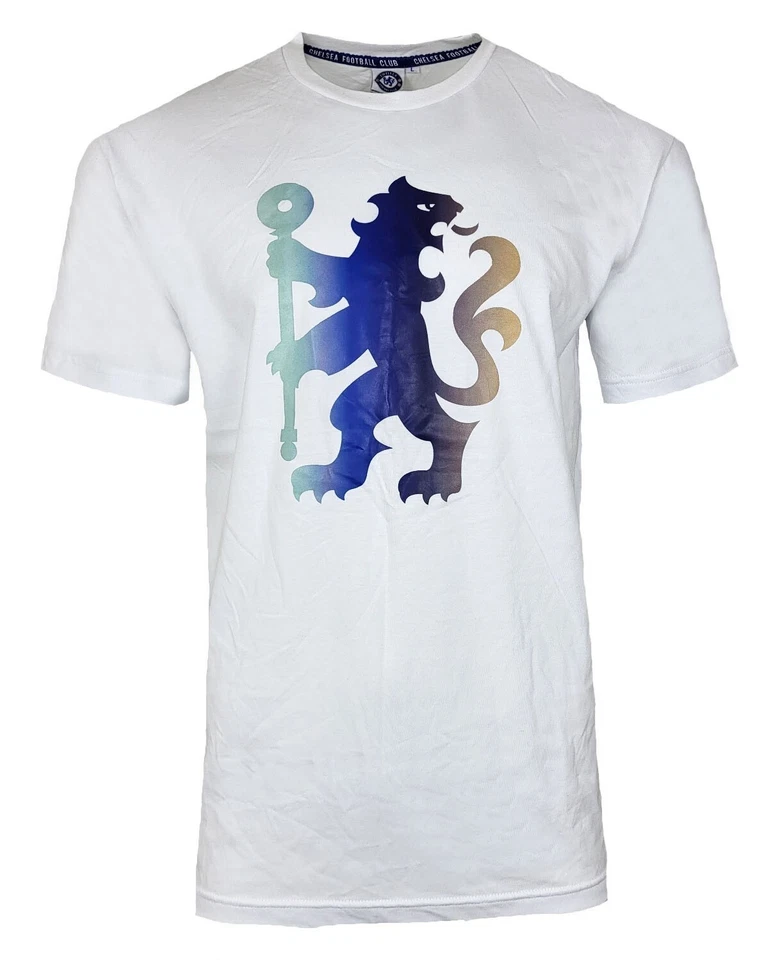 Camiseta de fútbol Chelsea niños 4 5 años niños escudo oficial equipo top CHT78 Foto 1 de 1