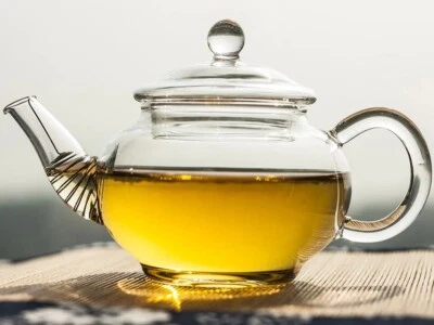 200ml 7oz Heat Resistant Clear Glass Small Teapot With Spring Infuser - Image 1 of 4