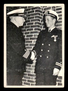 1964 Topps John F. Kennedy #10 Navy LT. JFK Is... GD *d2