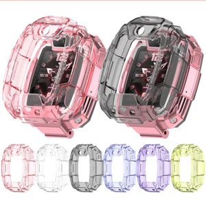 Do Huawei Kids Watch 5 Pro Half-wrap TPU Futerał ochronny Etui na zegarek Pokrowiec - Zdjęcie 1 z 19