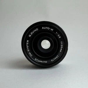 Olympus G.Zuiko Auto-W 35mm f/2.8 Manual Focus Lens - Picture 1 of 6