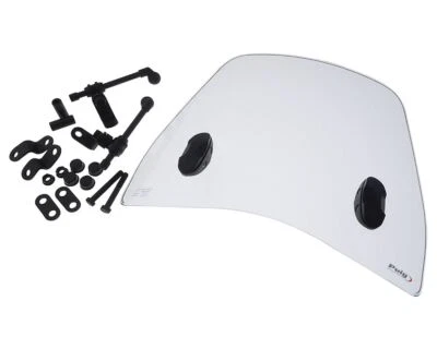 Bonnette PUIG Trafic clair pour Honda Lead 110 NHX 08-13 - Photo 1/2