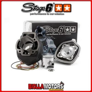 S6-7214043 GRUPPO TERMICO STAGE6 STREET RACE 70CC D.47 PIAGGIO NRG Power DD 50 2 - Foto 1 di 5