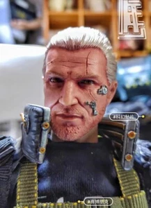 4PCS Cyberpunk 12" 1/6 Action Figure Accessories Face Patch Fashion Military Toy - Picture 1 of 9