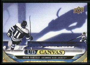 2024-25 Upper Deck Serie 1 - Ud Canvas Adam Fantilli #C-11 - Foto 1 di 2