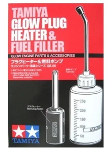 Tamiya 41056 - Glow Plug Heater & Fuel Filler TG10/TGX/OZ - new / NOS - Picture 1 of 2
