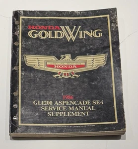 1986 Honda GL 1200 Aspencade SEI Service Manual Supplement 2210342 - Bild 1 von 4