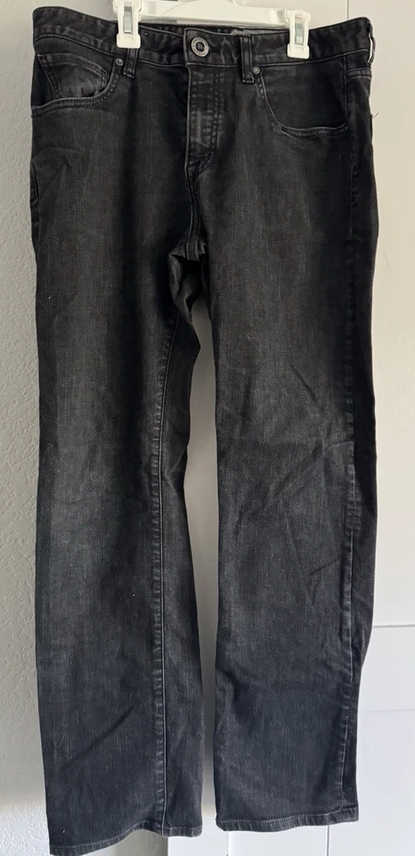 Volcom 33 Black Five Down Denim Surf Skate - Image 1 of 3